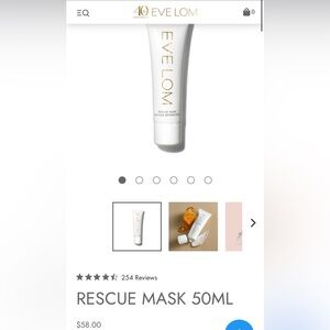 Eve Lom Rescue Mask